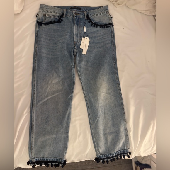 MARC JACOBS Cropped Jeans with Tassels - Picture 5 of 5